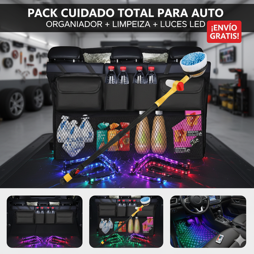 PACK CUIDADO PREMIUM PARA AUTOS
