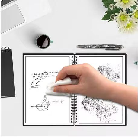 InstaWrite:  Cuaderno Inteligente Impermeable – ¡Escribe, Borra, Revive!
